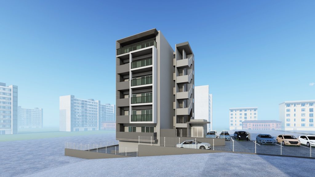 着工：宜野湾マンション新築工事(宜野湾市)